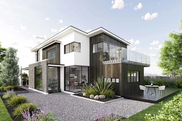 Contemporary 4 plan image