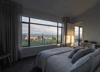 Master Bedroom With Lake Views